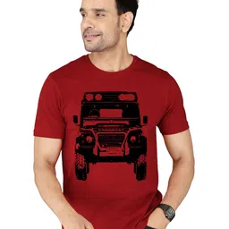 NOBLE HUSTLE Graphic Printed Pure Cotton T-shirt image 5