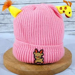 DukieKooky Kids Woollen Beanie Caps-picture-11