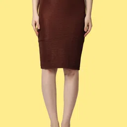 Popwings Pack Of 2 Printed Above Knee Pencil Skirts image 2