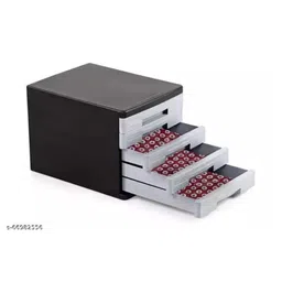 Mopak Decor Maroon Set of 1 Regular Shelf Liner Organisers image 2