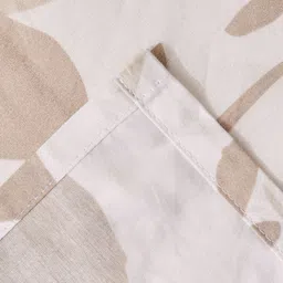 Home Centre Beige 200 TC King Bedsheet with 2 Pillow Covers image 2