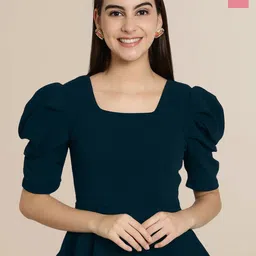 Tromko Women Pack of 2 Puff Sleeve Top-picture-27