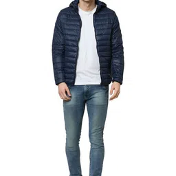 Mast & Harbour Men Camouflage Striped Lightweight Outdoor Puffer Jacket-picture-38