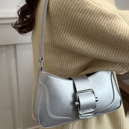 LULU & SKY Structured Front Flap Shoulder Bag image 3