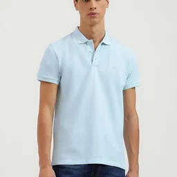 United Colors of Benetton Men Polo Collar Pure Cotton Pockets T-shirt image 1