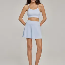 JC Collection Flared Above Knee Skirt-image-99