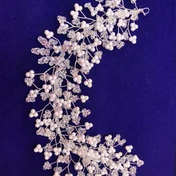 SAMYAK Women Crystal Beaded Handmade Hair Pins-image-11