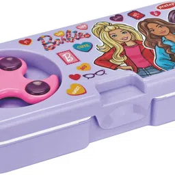 pratap Focus Barbie Art Polypropylene Pencil Box-picture-14