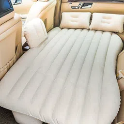 zuru bunch High Quality Travel Inflatable Back Seat Air Bed Cushion with Auto Pump and Two Pillows, Portable Camping Vacation Rest Sleeping Pad Fits SUV ,Minivan, RV, Hatchback, Sedan, Honda City , Suzuki Dzire, Innova ,Scorpio, Duster , Truck for Travel, Hiking, Camping, Trip & Outdoor Activities Car Inflatable Bed-picture-10