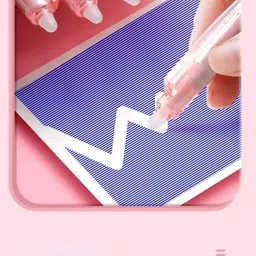 sadruchi Peach Cake Themed Erasable Gel Pen Set – 0.5mm Fine Tip, Ideal for Writing Gel Pen image 5