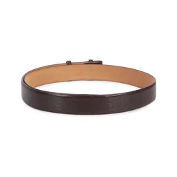 ELLIOT RHODES Men Textured Leather Stretchable Belt image 2