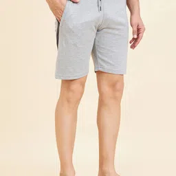 Sweet Dreams Grey Men Mid-Rise Shorts image 2
