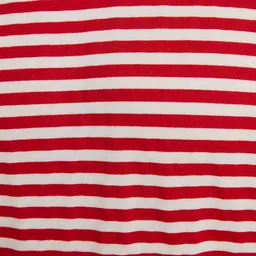 Trendyol Men Red & White Striped T-shirt image 3