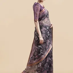 MIRCHI FASHION Floral Printed Saree image 2