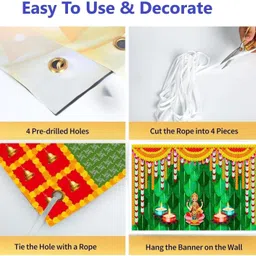 darshanam world 153 cm (5 ft) Long Door Polyester Semi Transparent Curtain Single Curtain image 4