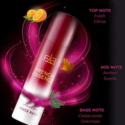 FRENCH ESSENCE Set Of 3 Long Lasting Parfum Body Sprays - 120ml Each image 2