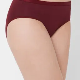 Inner Sense Women Pack Of 3 Organic Cotton Antimicrobial Hipster Briefs ISP002 image 4