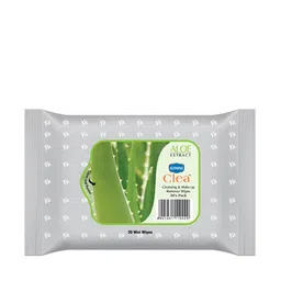 Ginni Set of 5 Aloevera Cleansing & Makeup Remover Wet Wipes - 30 Wipes Per Pack image 3