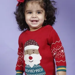 Greendeer Kids Pack Of 4 Self Design Pure Cotton Clothing Set image 3