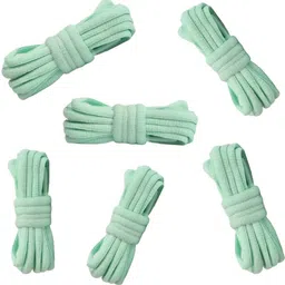 zeepzone Tiffany Green Shoe Laces Oval Sneakers for Men and Woman Shoe Lace-picture-26