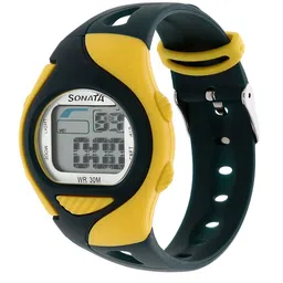 Sonata Unisex Grey Digital Watch NL87011PP04A image 4