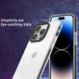 Karwan Solid Printed iPhone 15 Pro Max Back Case Mobile Accessories image 2