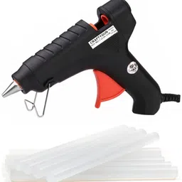 craftygun GLUE GUN BLACK 40 WATT RED TRIGGER (11MM 8 GLUE STICKS) Standard Temperature Corded Glue Gun-picture-12