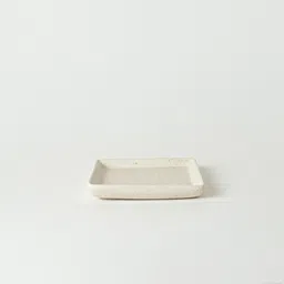 kala kriti Off-White Ceramic Serving Platter (L x W – 11 x 11 cm) Sushi, Snack & Starter Tray-picture-47
