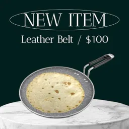 blal RBM SMART-Tawa 4mm Non-Stick Dosa, Roti and Chapati Tawa 30 cm diameter Tawa 29 cm diameter with Lid image 2