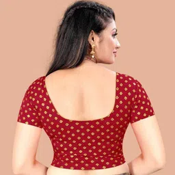 priyanka traders Round Neck Women Blouse-picture-22