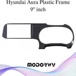 modorwy 9" inch Aura ABS Plastic Frame With Socket Media Player Frame image 1