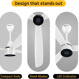 atomberg Renesa Prime Remote 5 Star 1200 3 Blade Ceiling Fan image 3