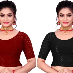 sheandparag Round Neck Women Blouse-picture-11