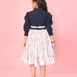 BAESD Georgette Fit & Flare Midi Dress image 5