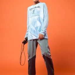 Technosport Boys Blue Polyester Tshirts image 4