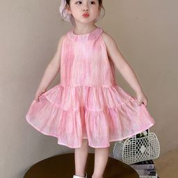 StyleCast x Revolte Kids-Girls Solid A-Line Midi Dress-picture-11
