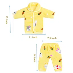 Fareto Unisex Kids Printed T-shirt with Pyjamas image 2