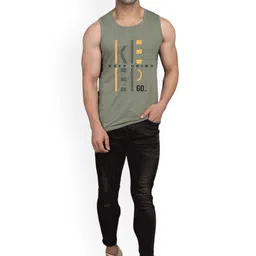 SLOWLORIS Pack Of 2 Printed Bio-Wash Cotton Basic Innervests image 4