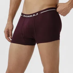 Ramraj Pack Of 4 Cotton Short Trunks VINTRK_CYGWBLNY-4P image 3