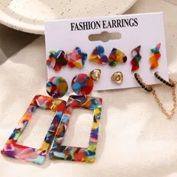 Arzonai Contemporary Drop Earrings-picture-32