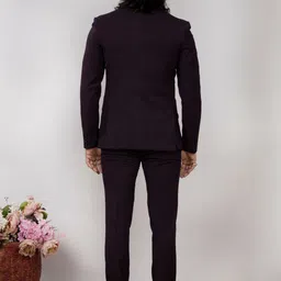AEN FASHION Slim-Fit Single-Breasted 3-Piece Suits image 2
