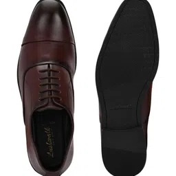 Inflation Men Lace-Ups Leather Formal Oxfords Shoes image 3