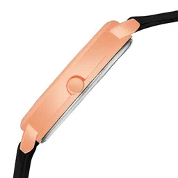 VIRAKTI Women Brass Dial & Leather Straps Analogue Watch G-08-BLACK-V.Y image 5