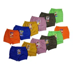 VastraMilap Kids Unisex Pack of 12 Printed Pure Cotton Briefs-picture-21