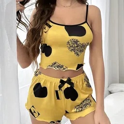 PHALIN Women Satin Night suits-picture-15