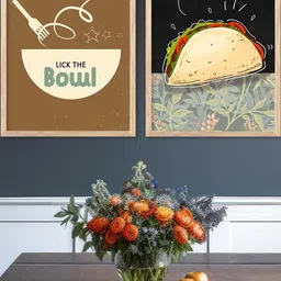 WALLLANE Brown Wood Wall Art-picture-34