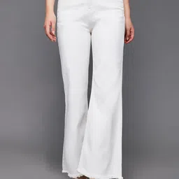 Miss Chase Women Cloud Wing High-Rise Light Fade Bootcut Jeans-image-47