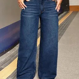CHALODIA Women Comfort Regular Fit High-Rise Light Fade Stretchable Jeans-image-30
