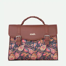 ZOUK Women Ethnic Printed Satchel image 2