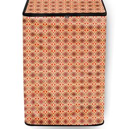 The Furnishing Tree Washing Machine Cover Surface Pattern Brown Compatible for Whirlpool 7 Kg Fully-picture-4